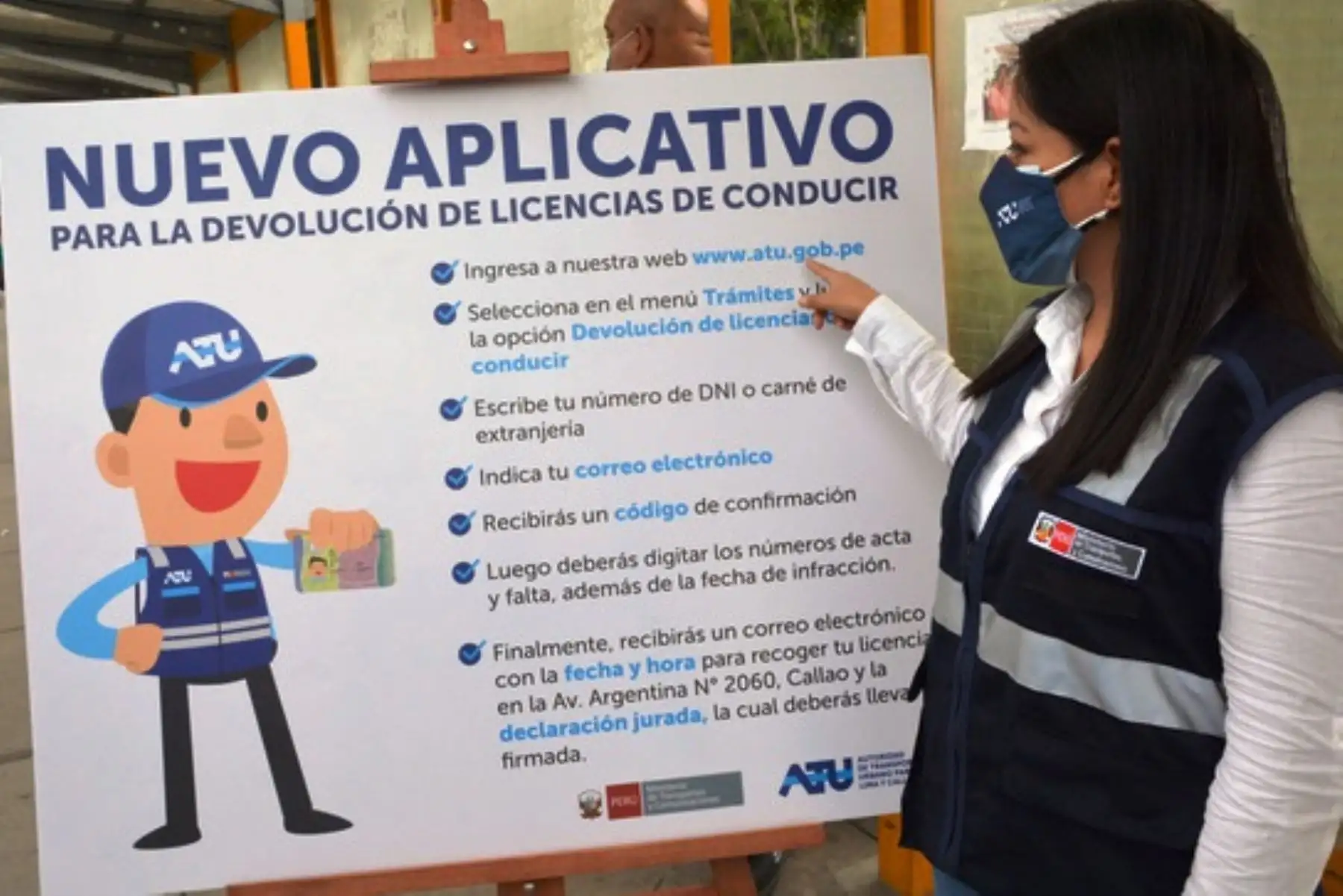 ¡Atención! Conductores podrán solicitar en línea la devolución de su brevete. Foto: ANDINA/Difusión.