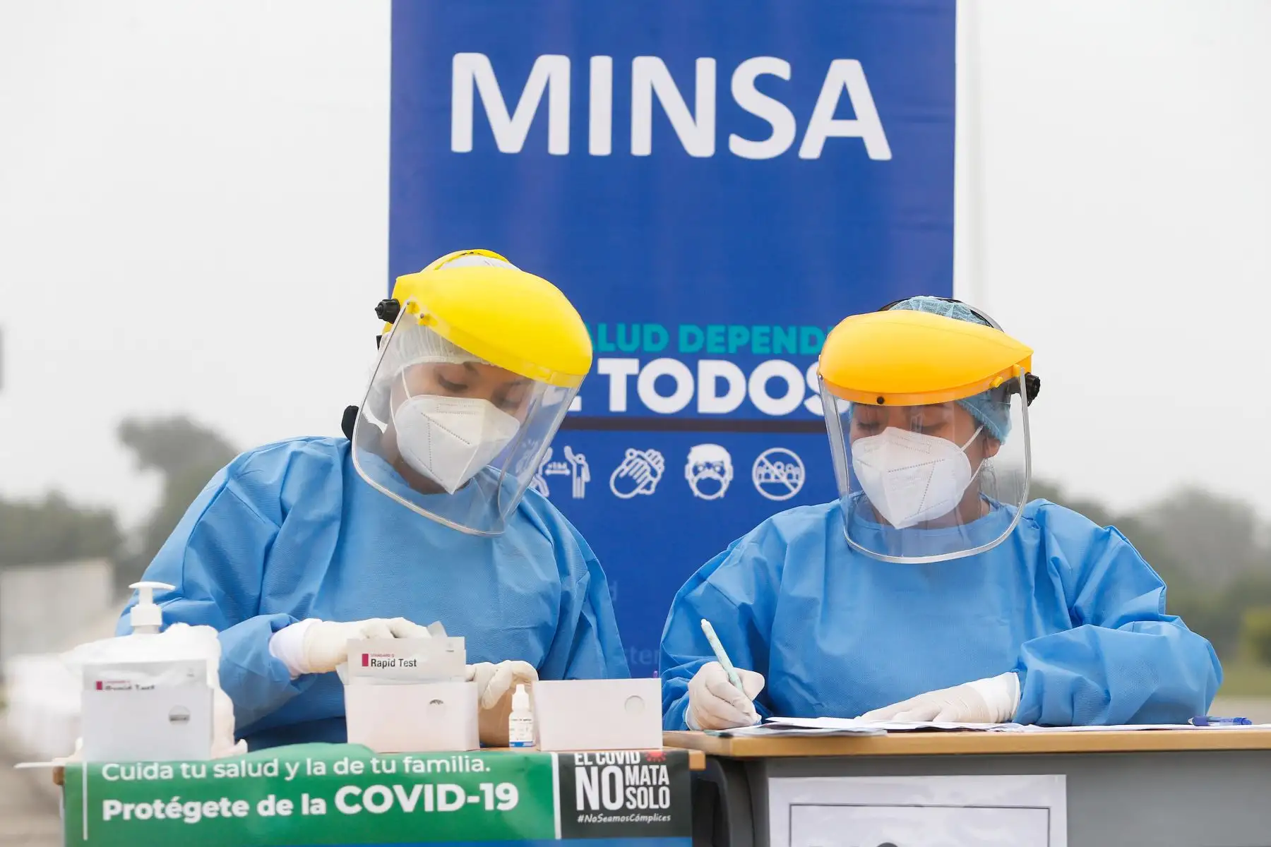 Los centros y puestos de salud tienen que ser mejorados para atender de forma temprana los casos de covid-19. ANDINA/MInsa