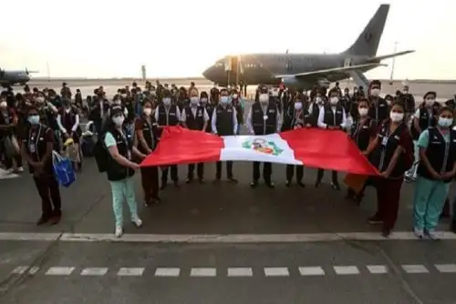 El grupo está integrado por médicos, enfermeros y biólogos de la Dirección General de Gestión del Riesgo de Desastres y Defensa Nacional en Salud (Digerd), así como del Centro Nacional de Epidemiología, Prevención y Control de Enfermedades (CDC) y de la Dirección General del Personal de la Salud. Foto: ANDINA/Difusión