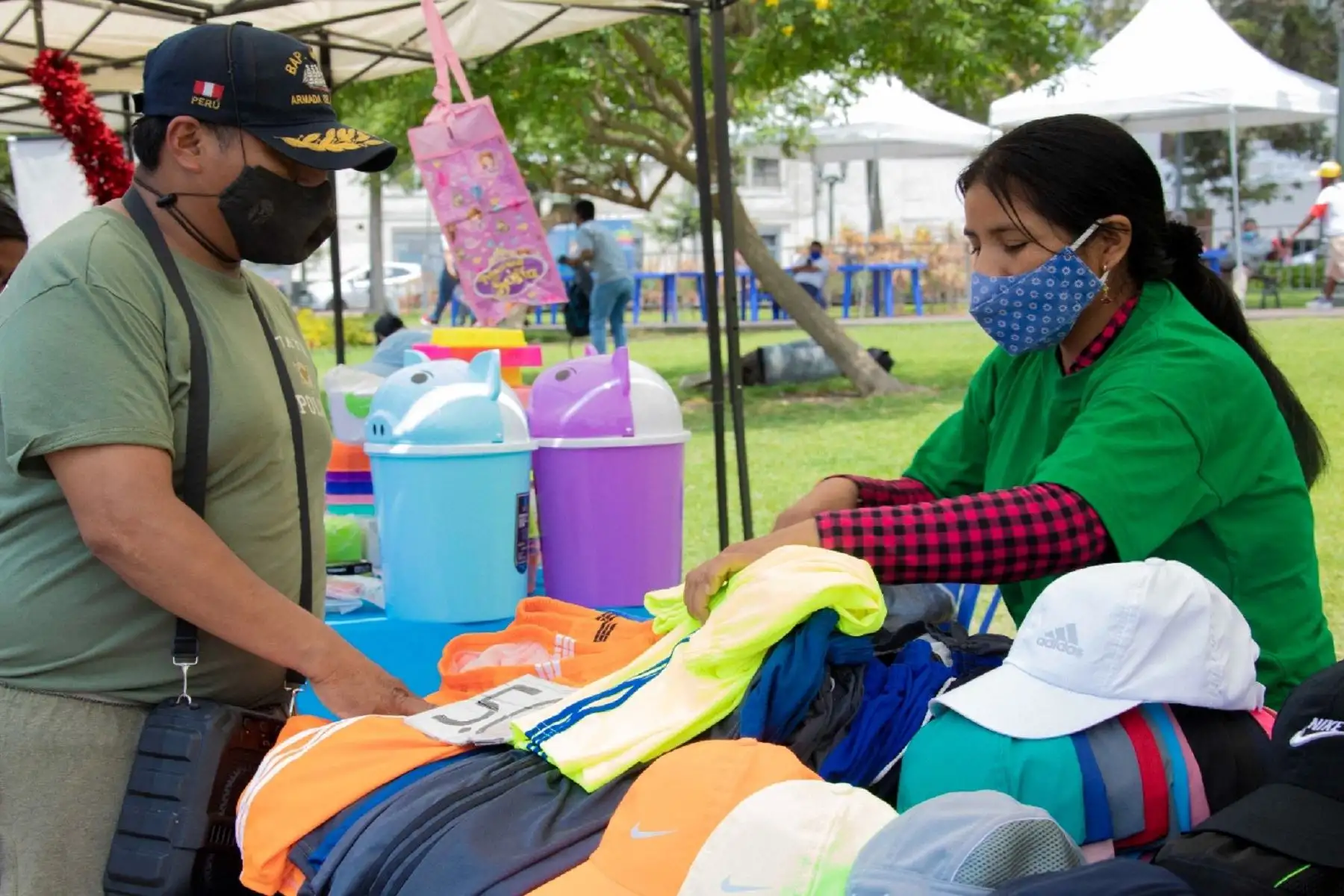 Ferias navideñas en el Cercado de Lima Foto: Municipalidad de Lima