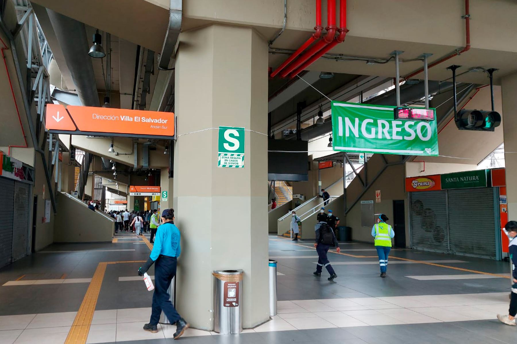 En el marco del Plan Navidad, se reforzará la seguridad con la Policía Ferroviaria en las 26 estaciones. Foto:ANDINA/Difusión