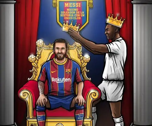 Messi y Pelé
