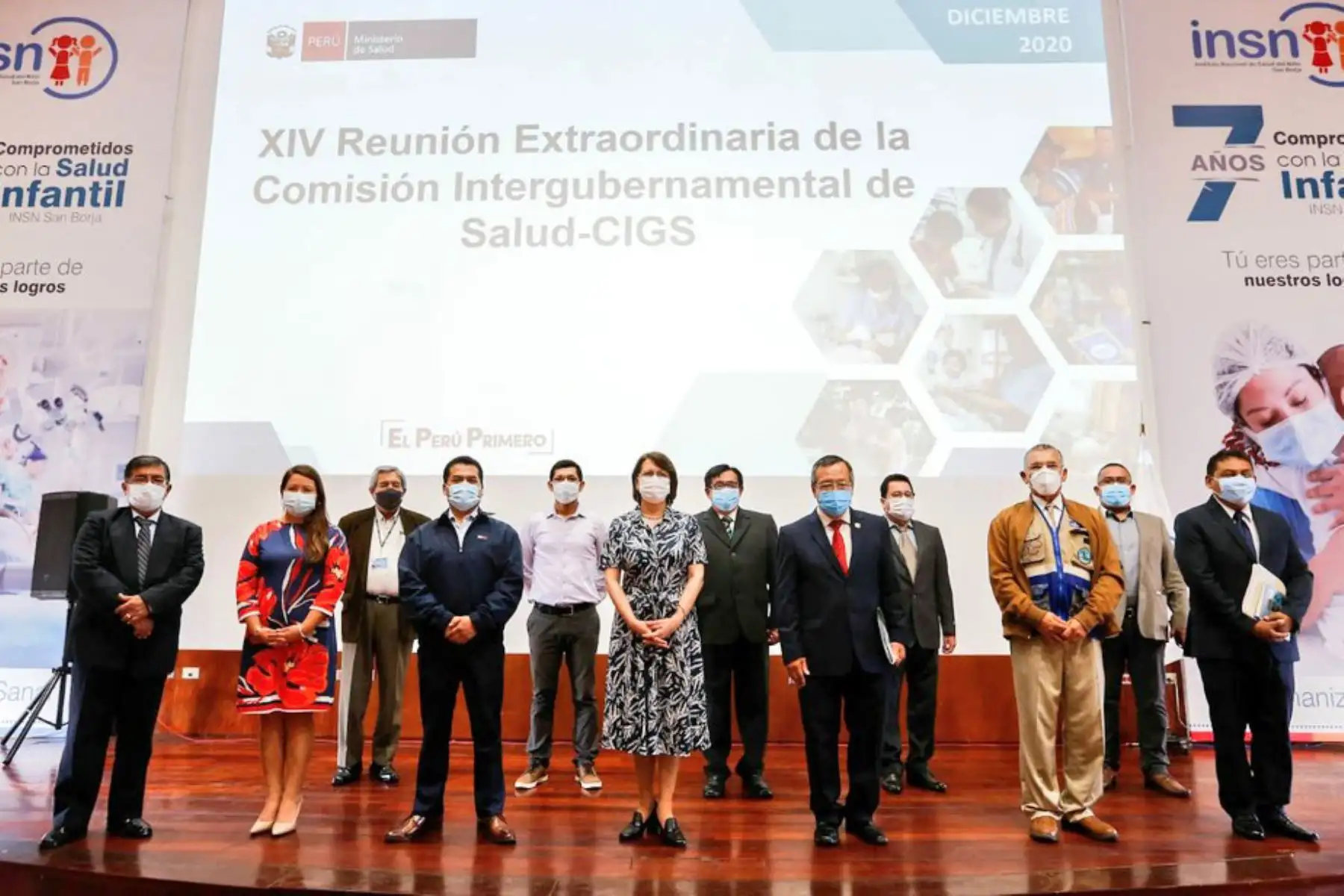 Ministra Pilar Mazzetti participa en la cuarta jornada de la Reunión de la Comisión Intergubernamental de Salud con los gobernadores regionales y directores de salud de las regiones del oriente de nuestro país. Foto: ANDINA/Minsa