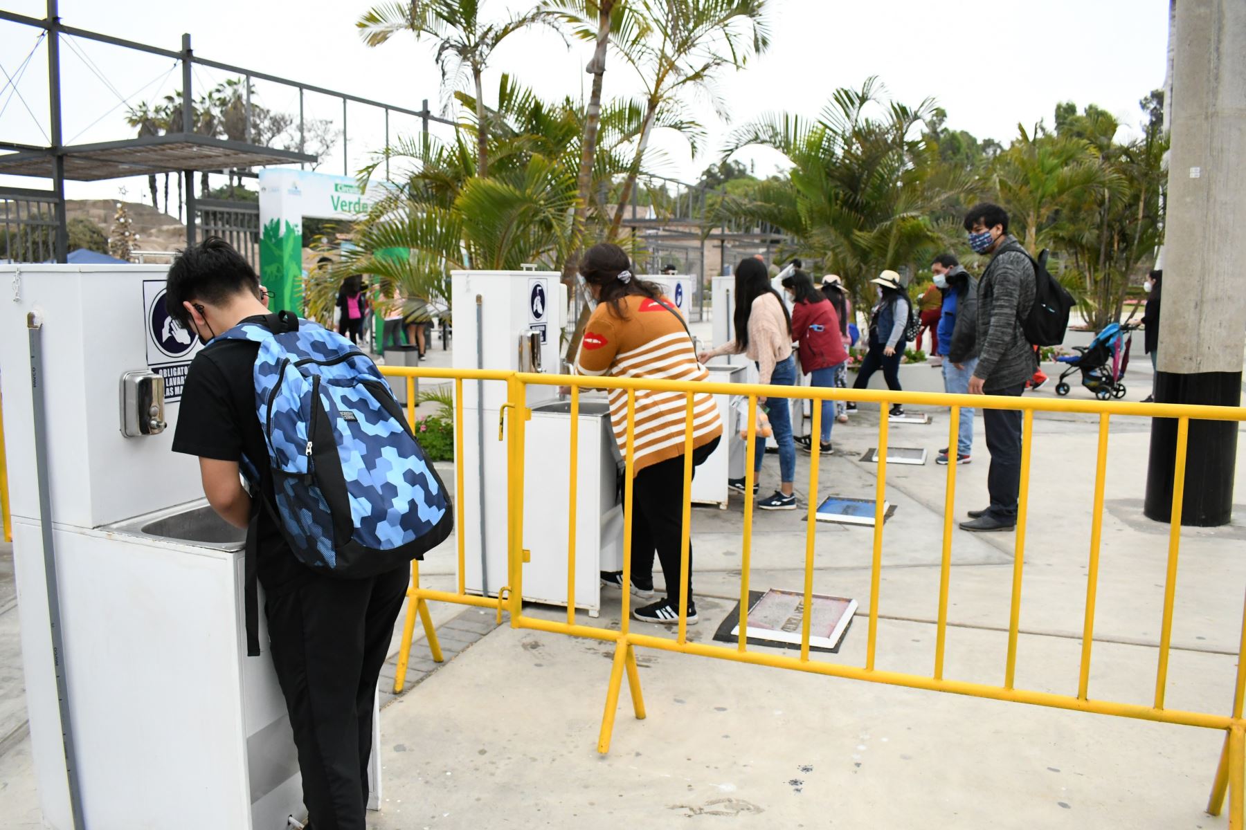 Parque de las Leyendas: Minsa verifica cumplimiento de medidas sanitarias. Foto: ANDINA/Difusión.