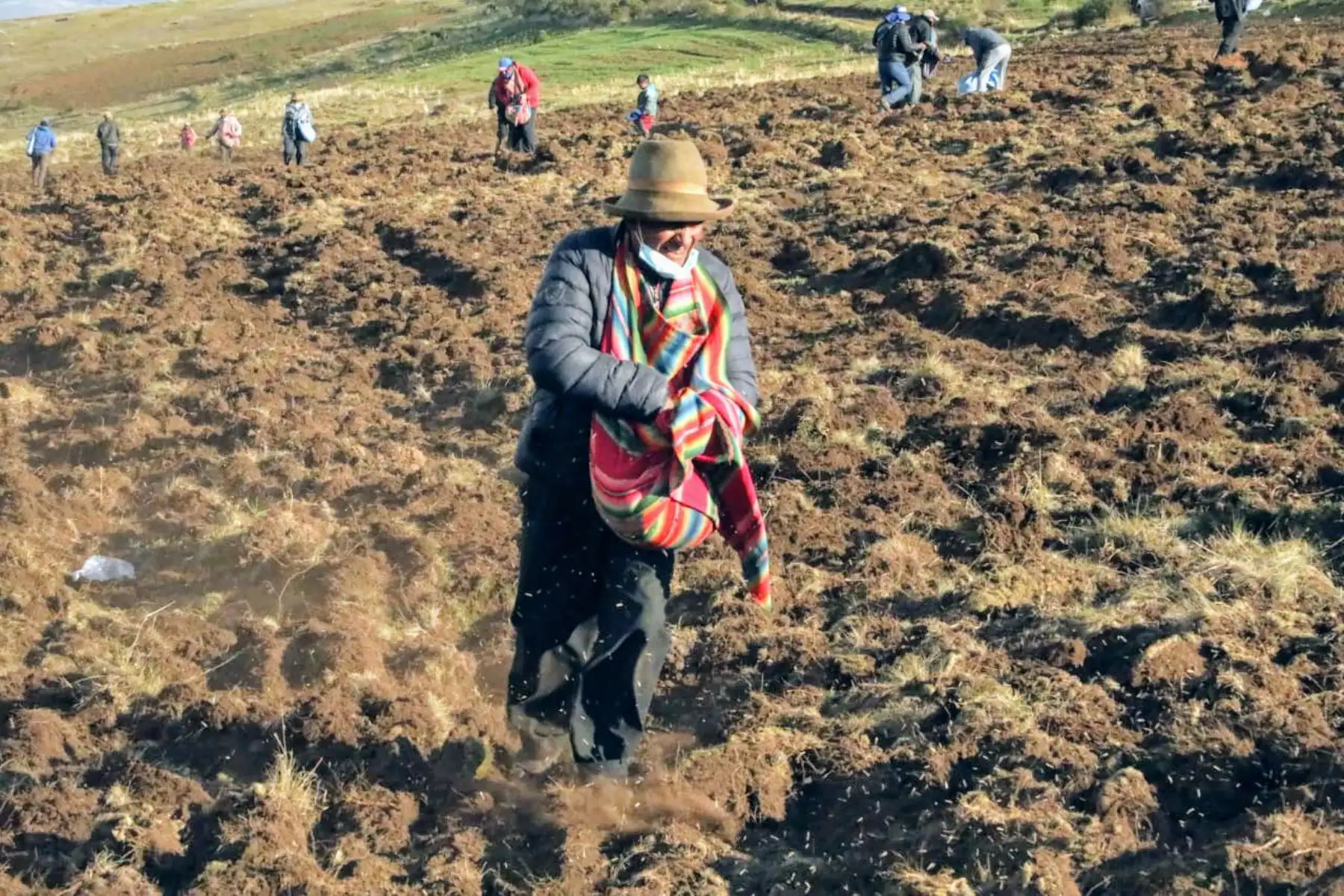 Midagri entrega equipos para mejora de información estadística agraria. ANDINA/Difusión