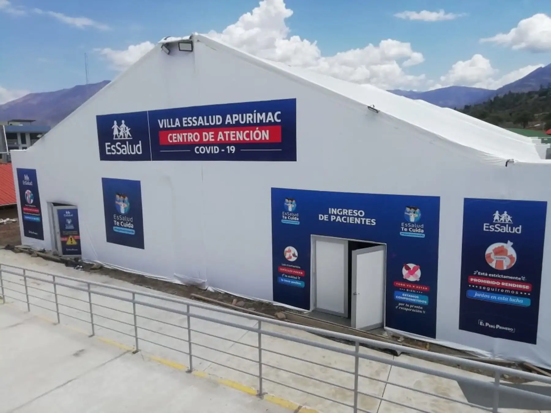 EsSalud amplía funcionamiento de Villa Apurímac en Abancay para atender un posible repunte de casos de coronavirus (covid-19) en esa región.