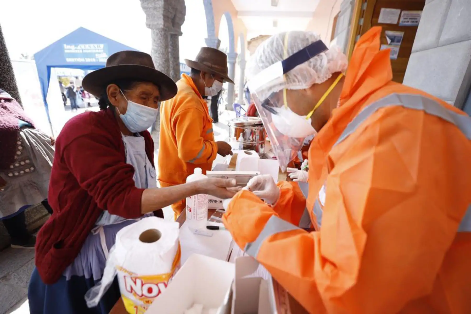 Atención a los pueblos originarios del Perú en el contexto del covid-19 fue resaltada como una buena práctica por la OEA. Foto: ANDINA/Difusión