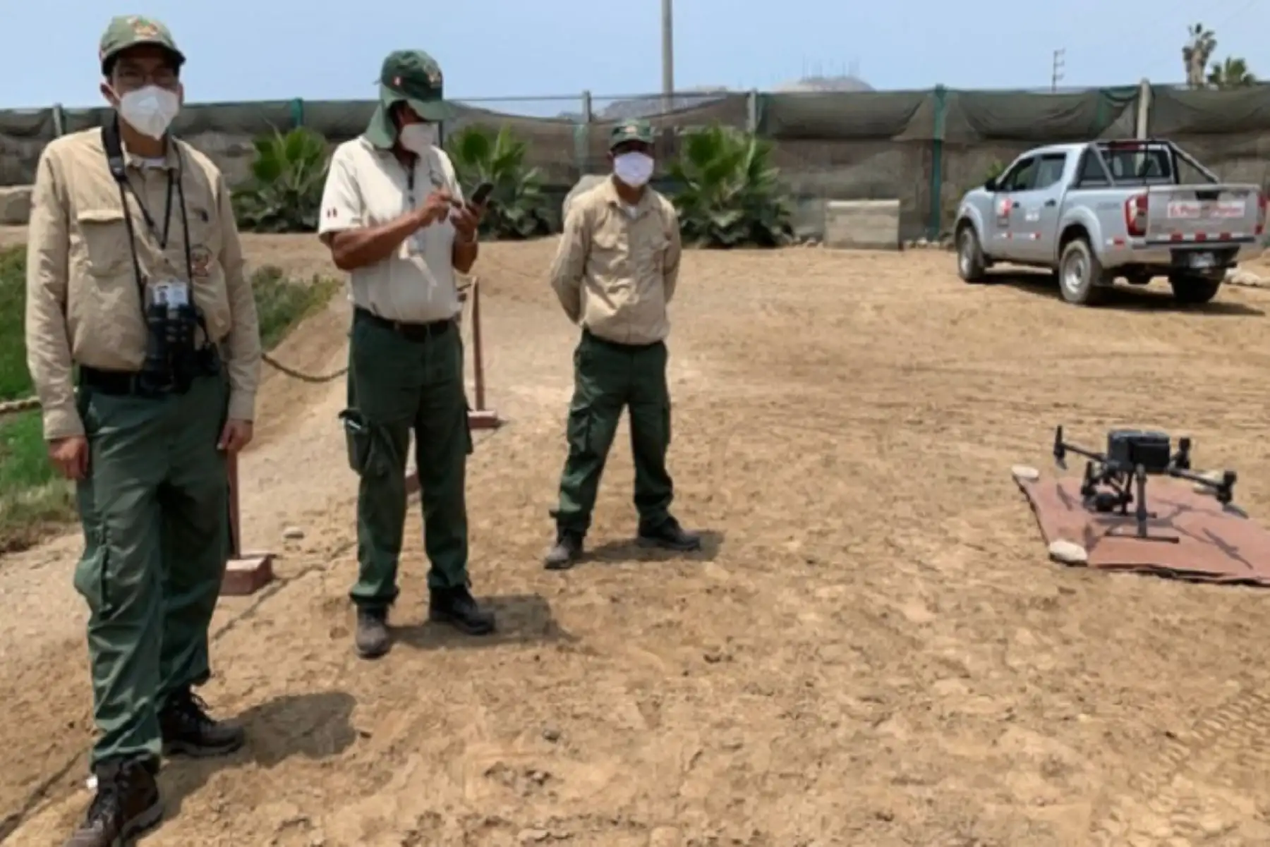 Durante el taller se resaltó la importancia y utilidad de la información espacial colectada con drones para la vigilancia y monitoreo de la flora y fauna de las áreas naturales protegidas.