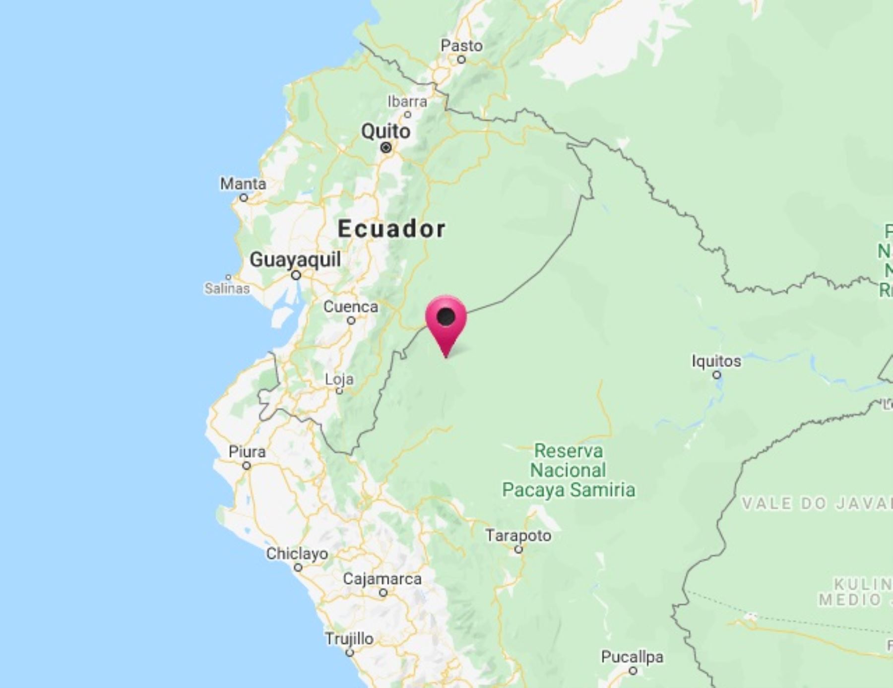 Sismo de magnitud 4 remeció Amazonas esta madrugada, reportó el IGP.