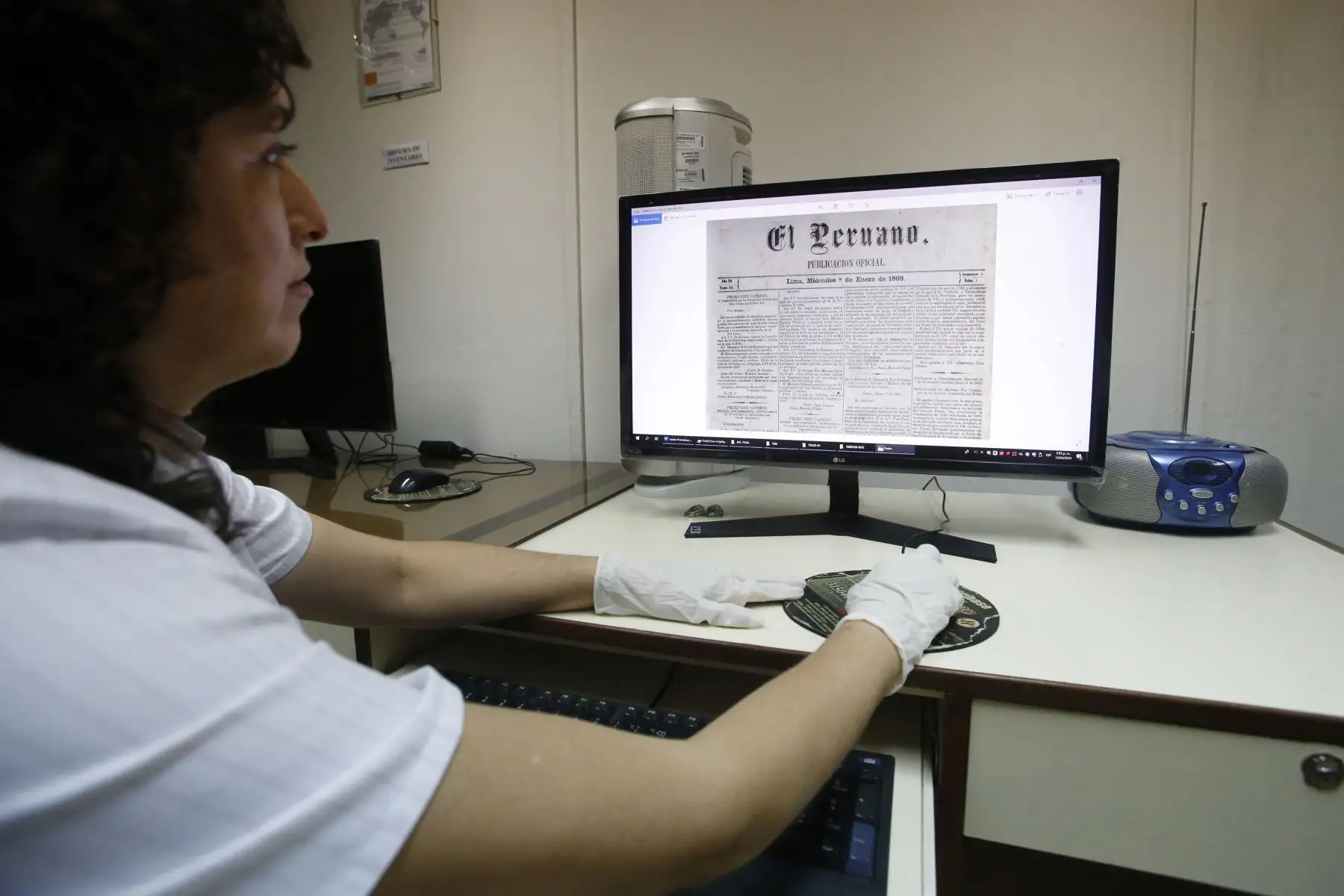 Luego de un riguroso proceso, las ediciones del Diario Oficial El Peruano del siglo XIX han ingresado al Registro Peruano Memoria del Mundo de la Unesco.

Foto:ANDINA