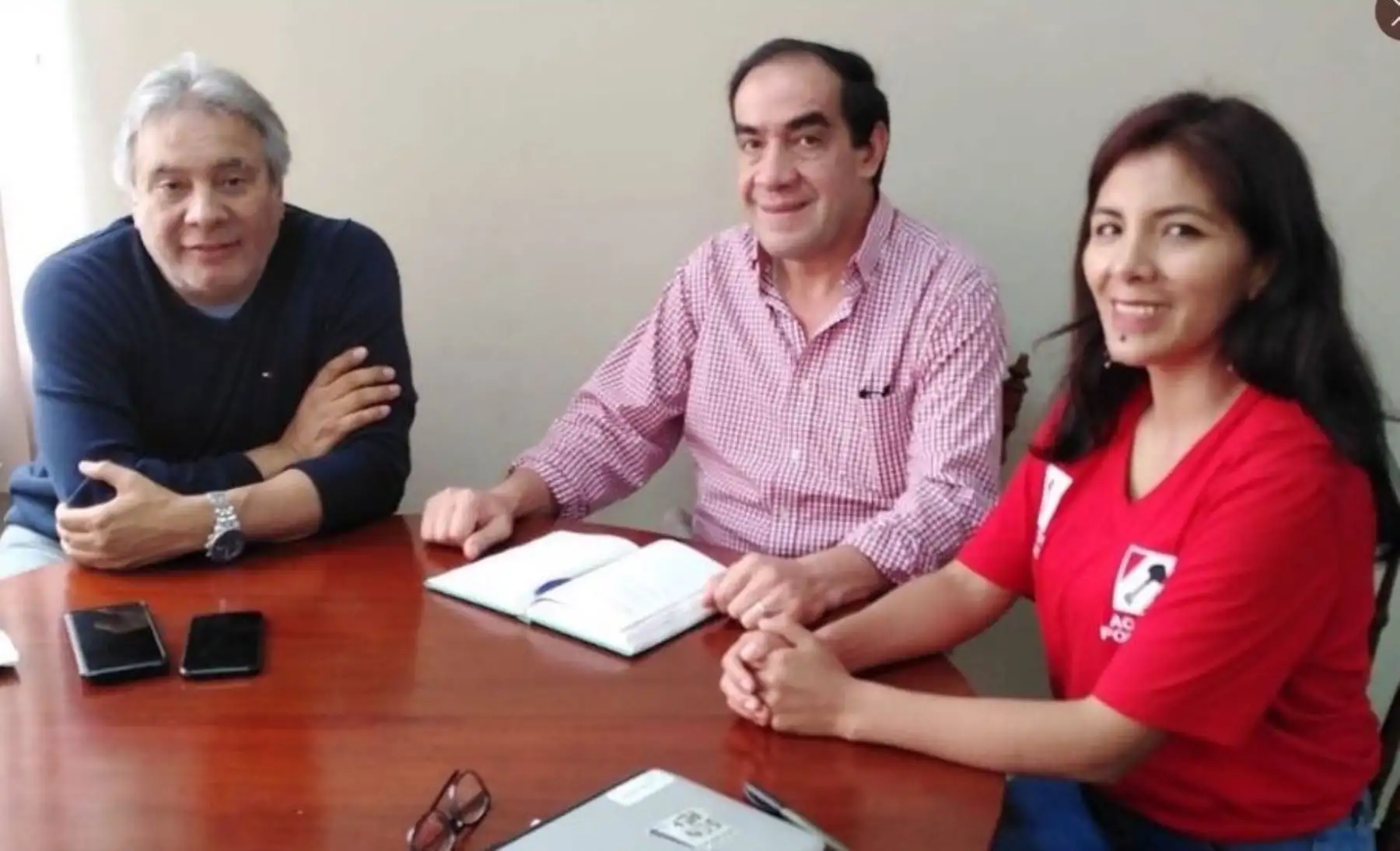 Yonhy Lescano, candidato a la presidencia por Acción Popular.