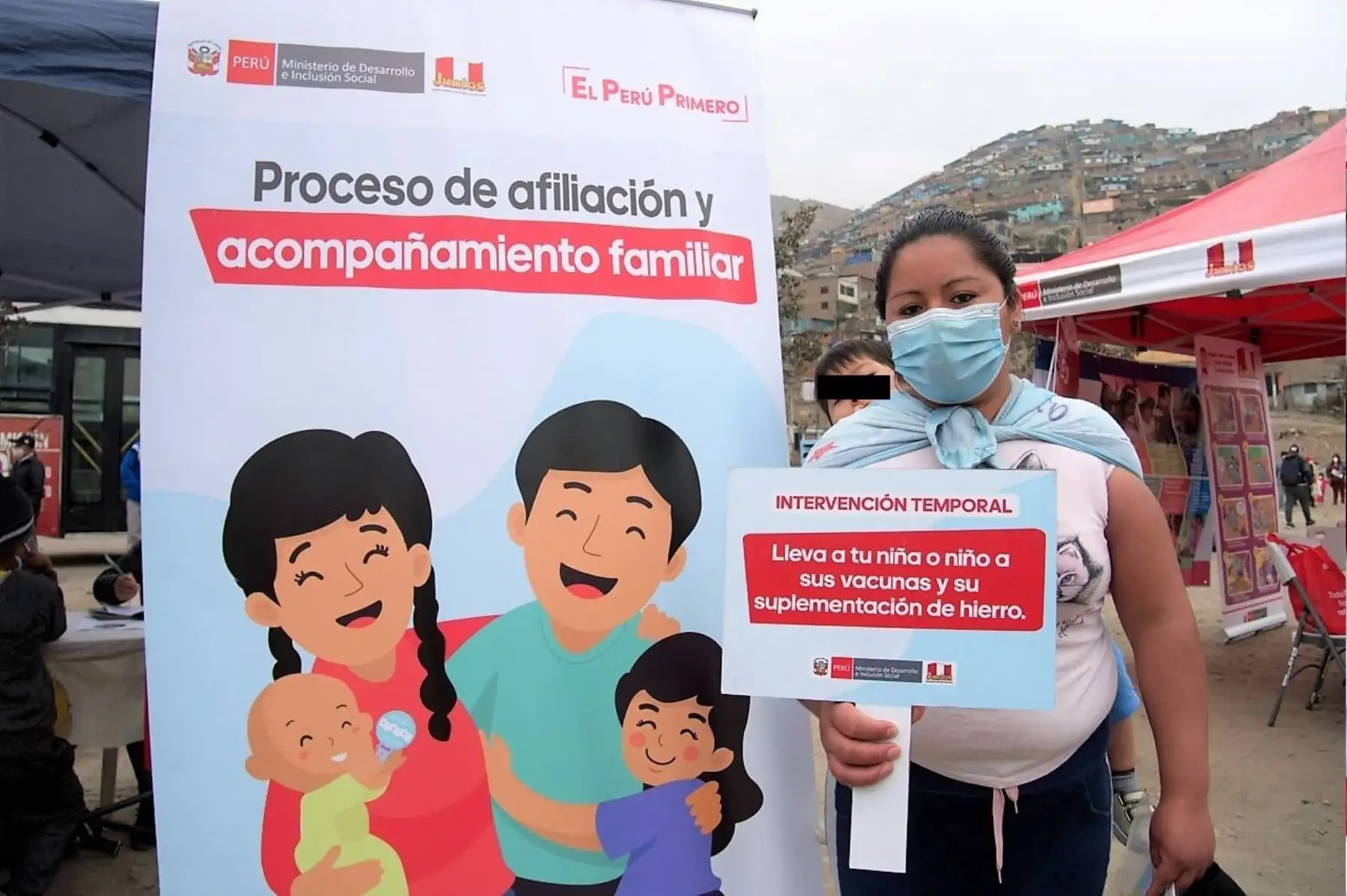 Usuarios del programa Juntos recibieron incentivo monetario para reforzar el desarrollo infantil temprano. Foto: ANDINA/Difusión