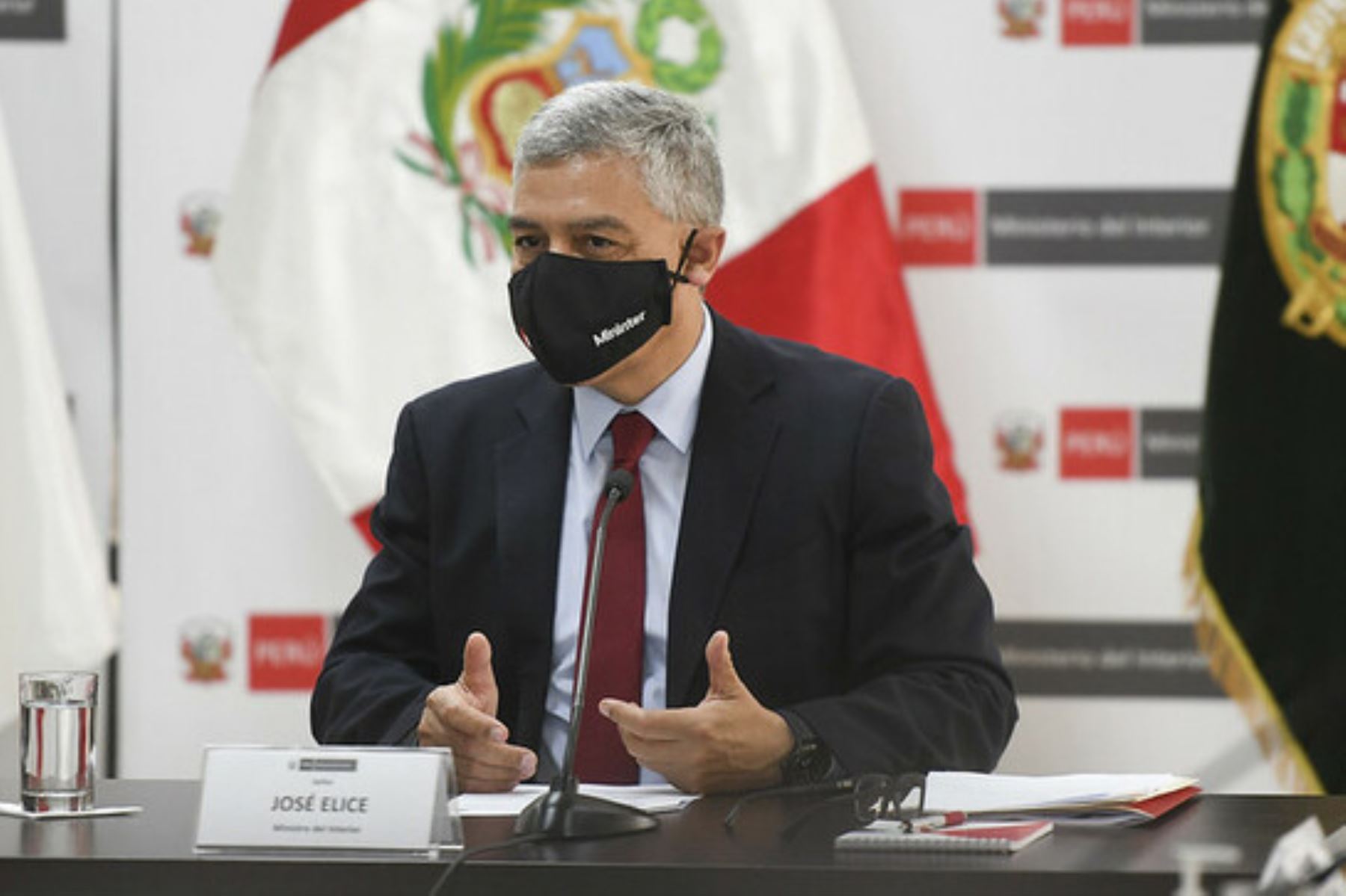 Ministro del Interior, José Elice. Foto: ANDINA/difusión.