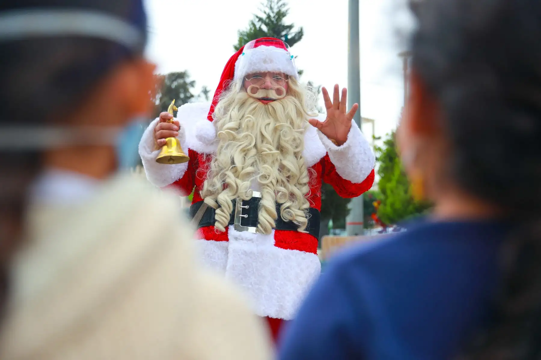 Paul Heinz Suarez Gamarra es el nombre del Papa Noel peruano que en tiempos de pandemia no pierde la ilusión en estas fechas festivas.
Foto: ANDINA/Carla Patiño Ramírez