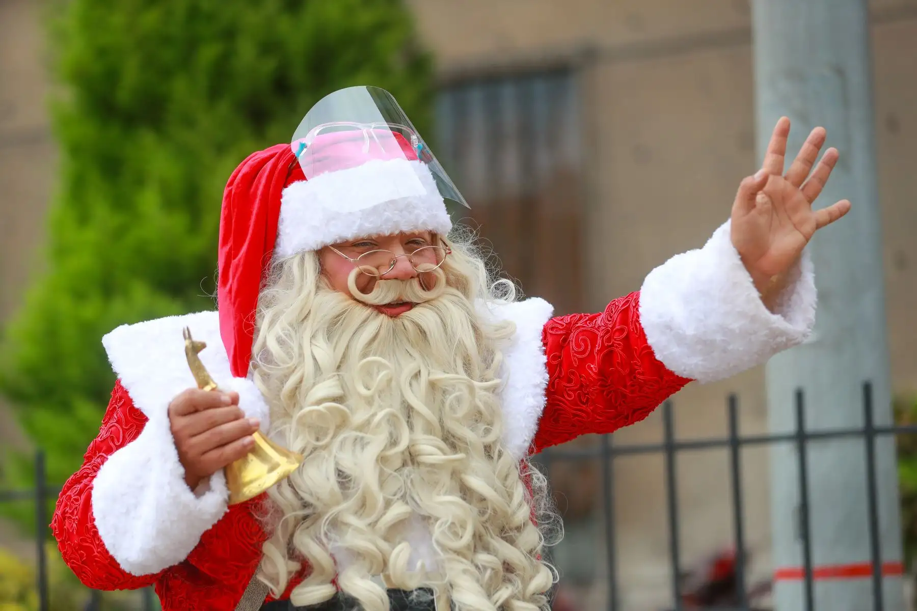 Paul Heinz Suarez Gamarra es el nombre del Papa Noel peruano que en tiempos de pandemia no pierde la ilusión en estas fechas festivas.
Foto: ANDINA/Carla Patiño Ramírez