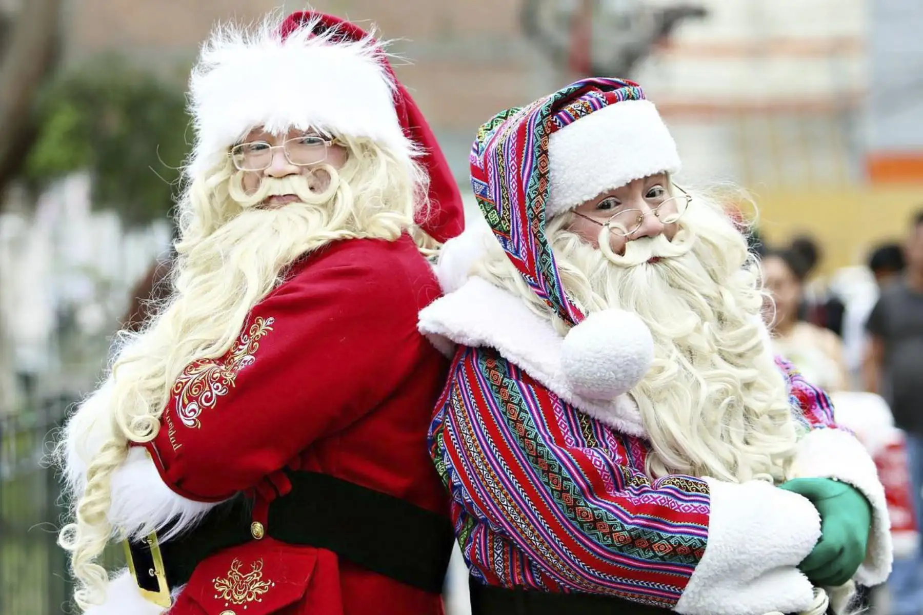 Paul Heinz Suarez Gamarra es el nombre del Papa Noel peruano que en tiempos de pandemia no pierde la ilusión en estas fechas festivas.
Foto: ANDINA/Carla Patiño Ramírez