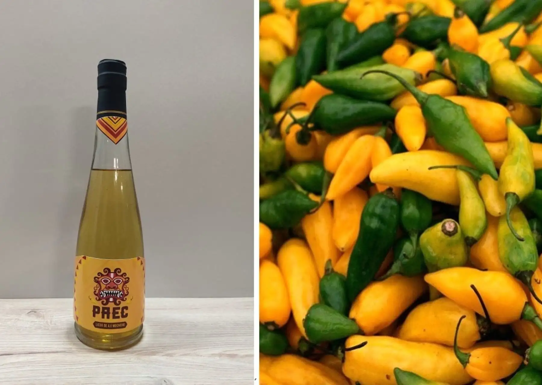 Especialistas del CITE Cedepas Norte de La Libertad innovan con licor y vinagre gourmet elaborados a base del ancestral ají mochero, uno de los principales insumos del cebiche peruano. ANDINA/Difusión