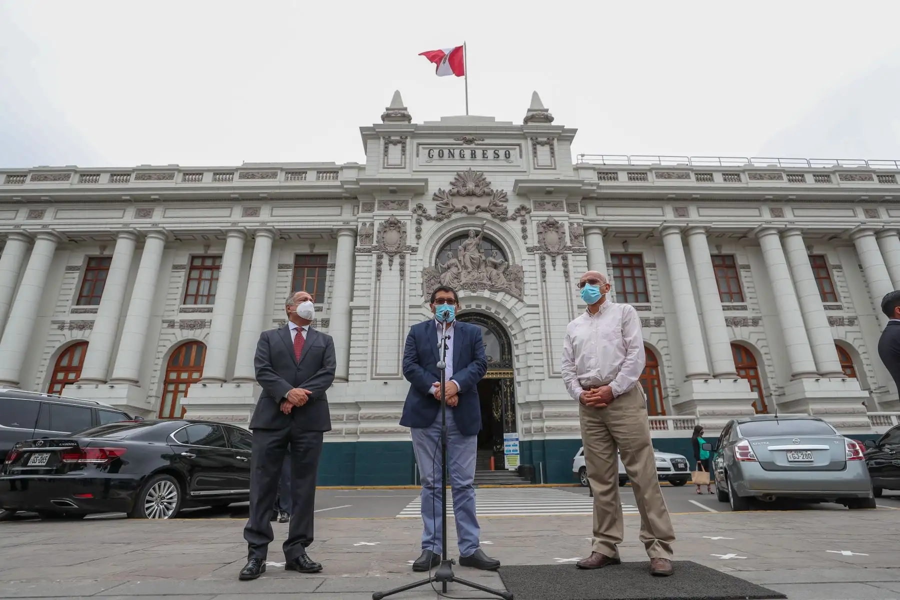 Ministros de Economía, Trabajo y Agricultura participaron de reunión de trabajo en la Comisión de Economía del Congreso de la República.
Foto: PCM