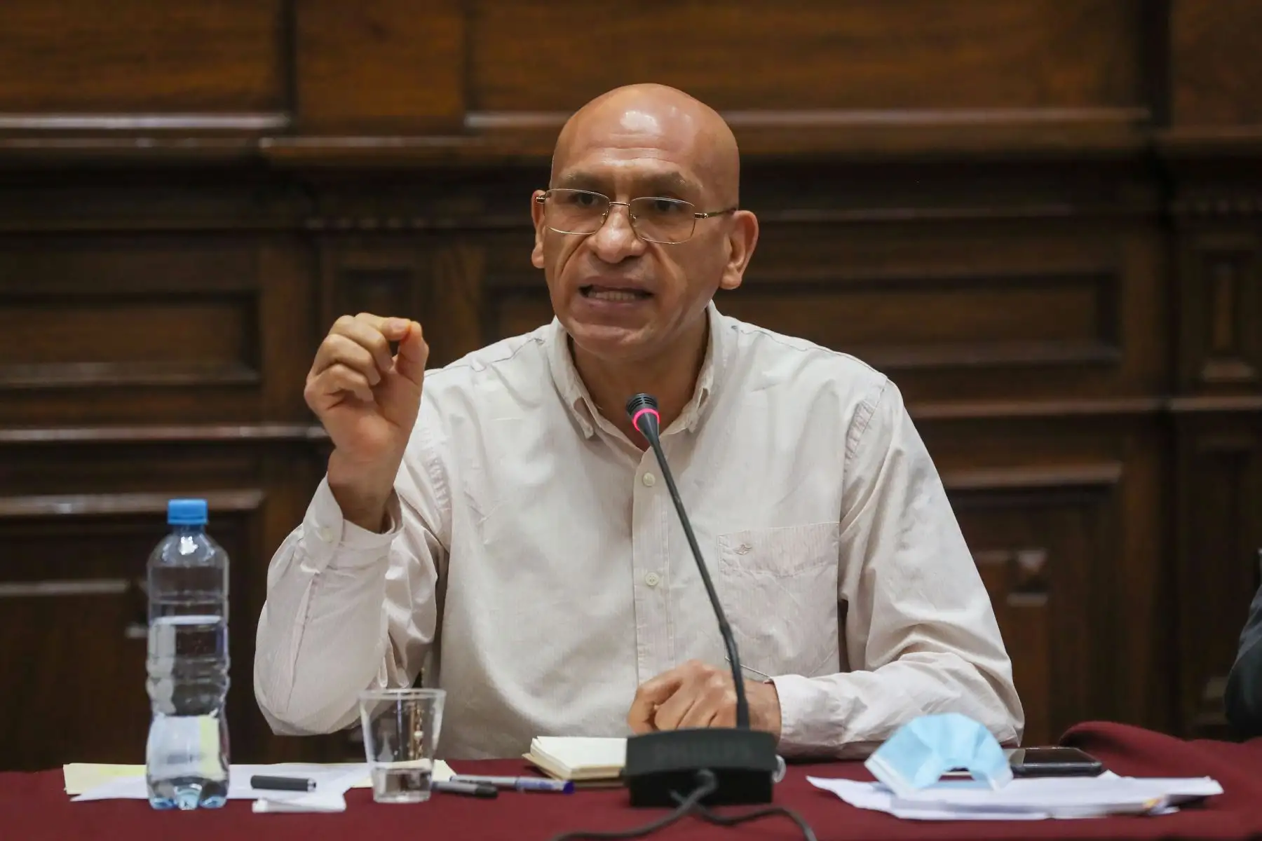 Ministros de Economía, Trabajo y Agricultura participaron de reunión de trabajo en la Comisión de Economía del Congreso de la República.
Foto: PCM
