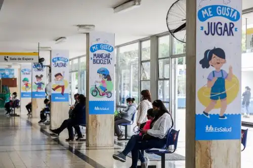 Los servicios pediátricos del hospital Rebagliati atienden las 24 horas, los 365 días del año a niños que presentan patologías de alta complejidad. Foto: ANDINA/EsSalud