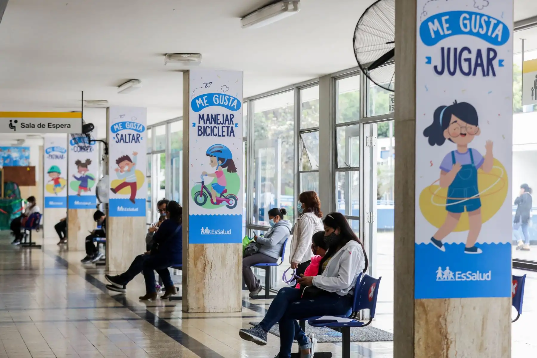 Los servicios pediátricos del hospital Rebagliati atienden las 24 horas, los 365 días del año a niños que presentan patologías de alta complejidad. Foto: ANDINA/EsSalud