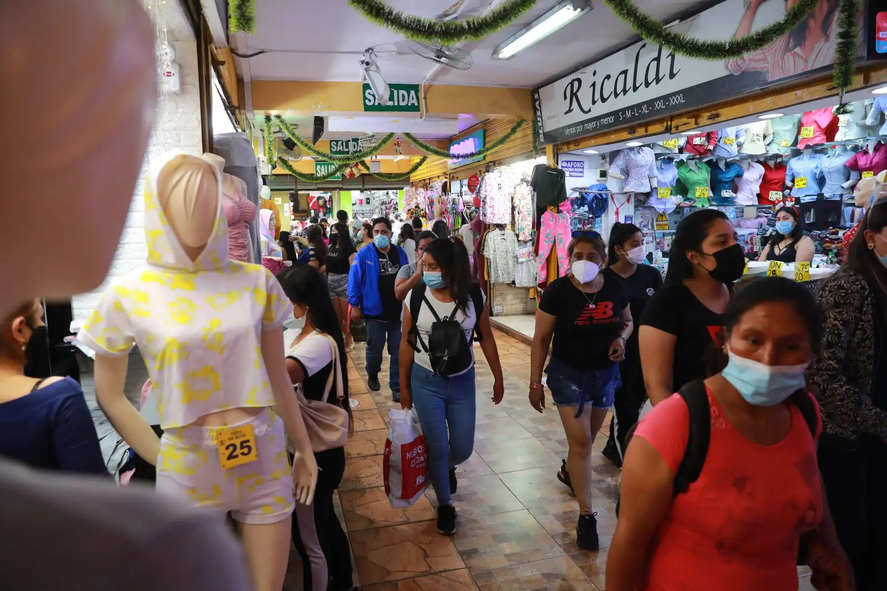 Emporio comercial de Gamarra. Foto: ANDINA/Carla Patiño Ramírez.