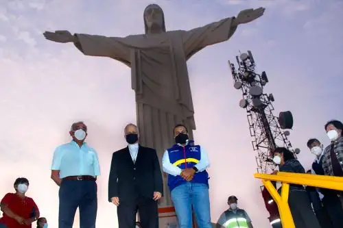 El Cristo Redentor fue edificado en una zona-urbano marginal de Chiclayo: los pueblos jóvenes Simón Bolívar y Cruz de La Esperanza. Foto: ANDINA/Difusión