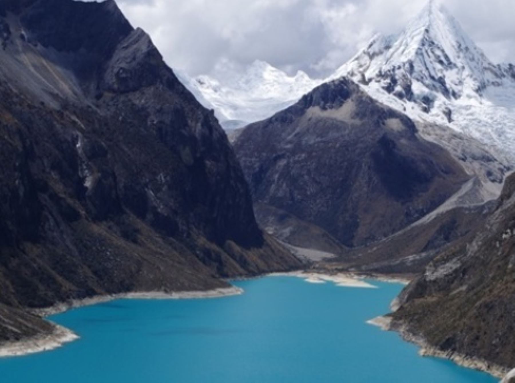 El cambio climático y el retroceso glaciar provocan variaciones en las lagunas de cordilleras del Perú. ANDINA/Difusión