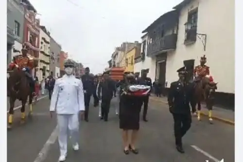 Trujillo celebra llegada de los restos mortales del prócer José Bernardo de Tagle