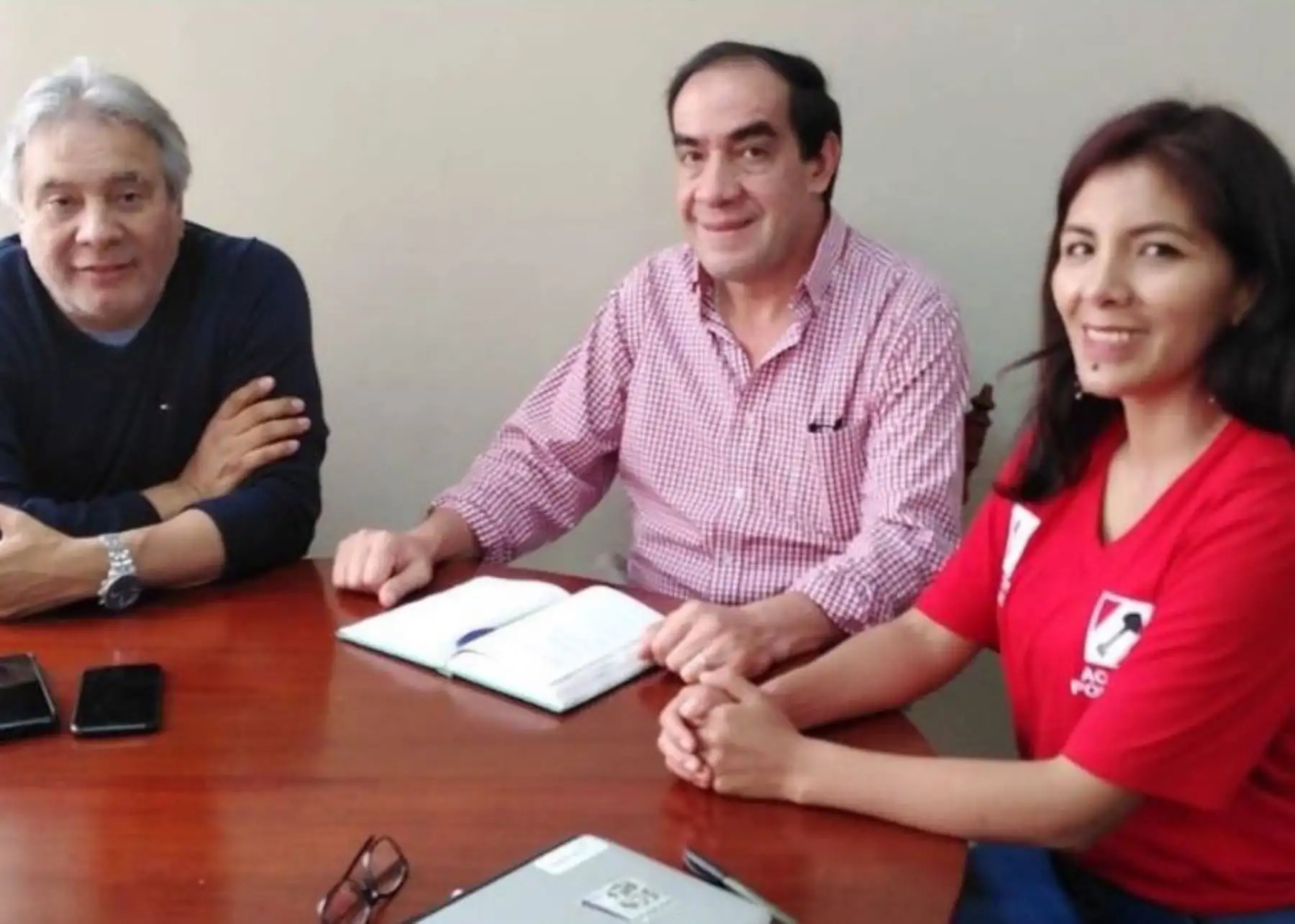 Yonhy Lescano, candidato presidencial por Acción Popular.