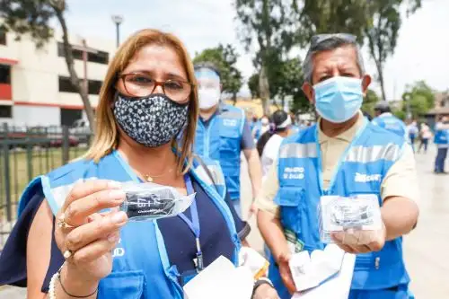A la fecha se han conformado más de 5,000 Comités Comunitarios Anti Covid a nivel nacional. ANDINA/Minsa