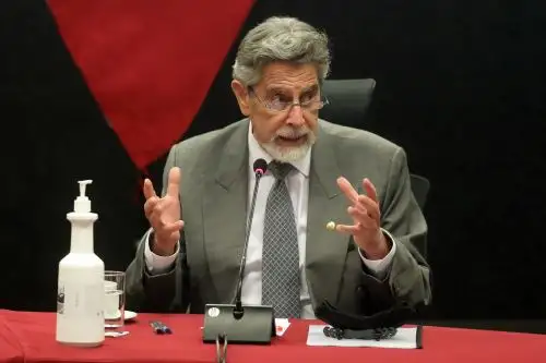 Peruvian President Francisco Sagasti. Photo: ANDINA/Presidency of the Republic.