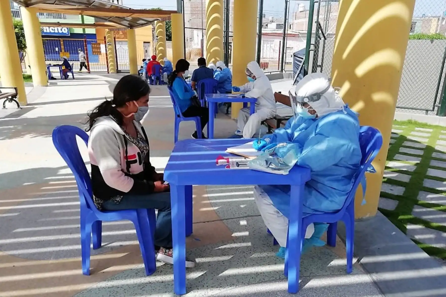 La Geresa Lambayeque recomienda fortalecer las medidas de bioseguridad para evitar contagios con el nuevo coronavirus en mercados y centros comerciales. Foto: ANDINA/Difusión