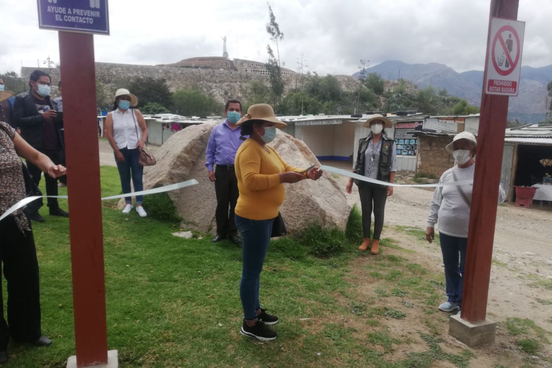 El camposanto de Yungay ya se encuentra habilitado oficialmente para recibir turistas. Foto: ANDINA/Difusión