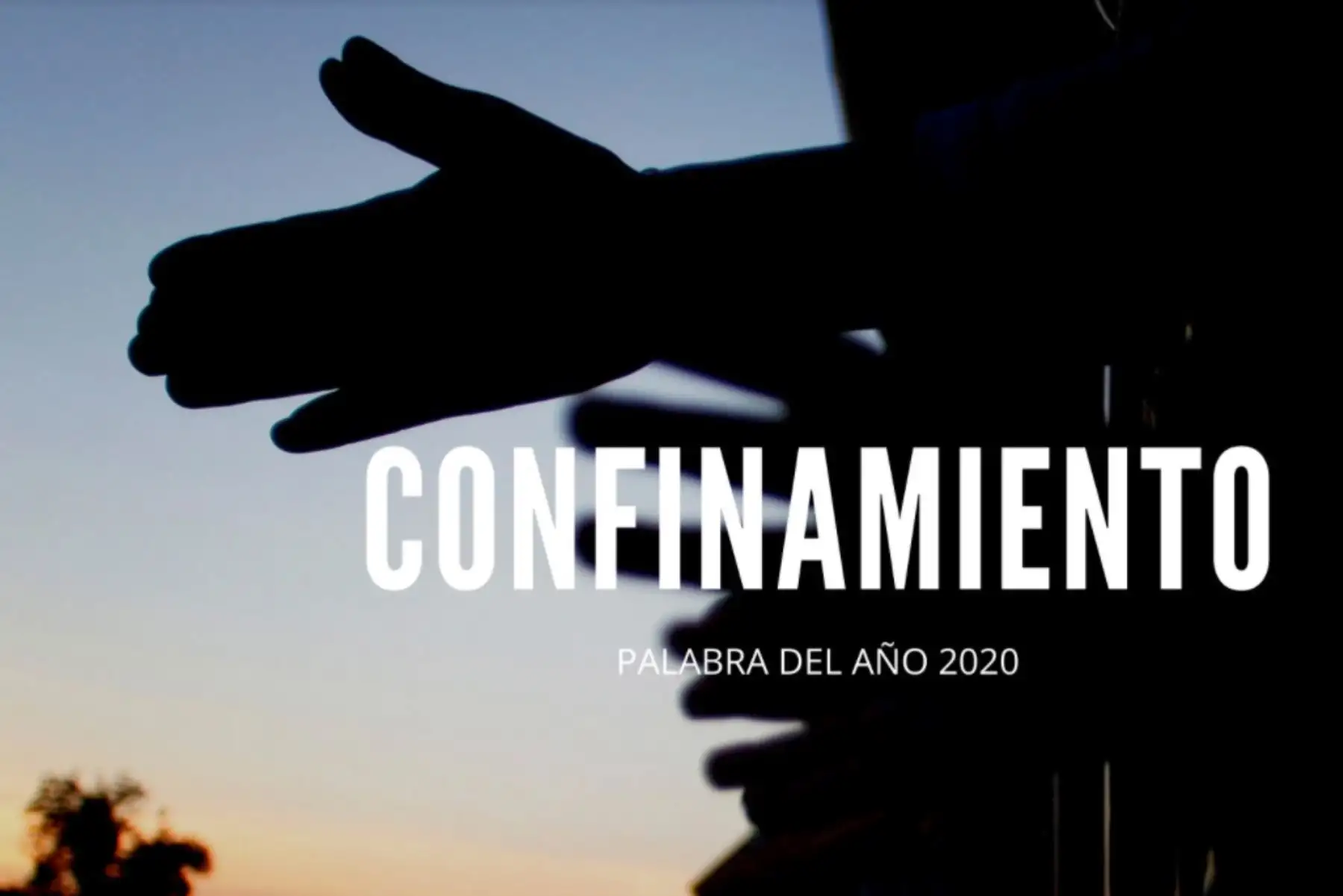 "Confinamiento" fue la palabra protagonista del 2020 para la Fundación del Español Urgente (FundéuRAE). Foto: FundéuRAE