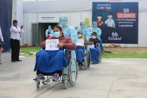 Perú se acerca al millón de recuperados del covid-19 en poco más de diez meses de emergencia sanitaria. ANDINA/Difusión