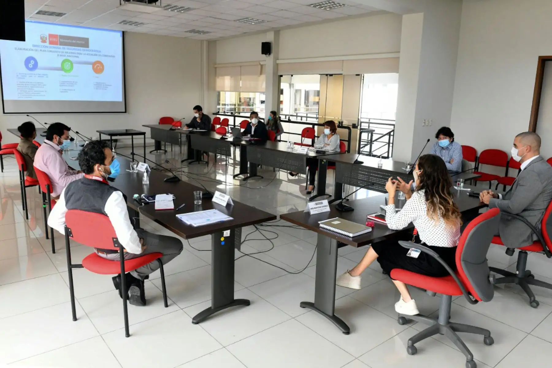 La mesa de trabajo instalada se denomina “Plan conjunto de mejoras para la atención en comisarías a nivel nacional”. Foto: ANDINA/Difusión