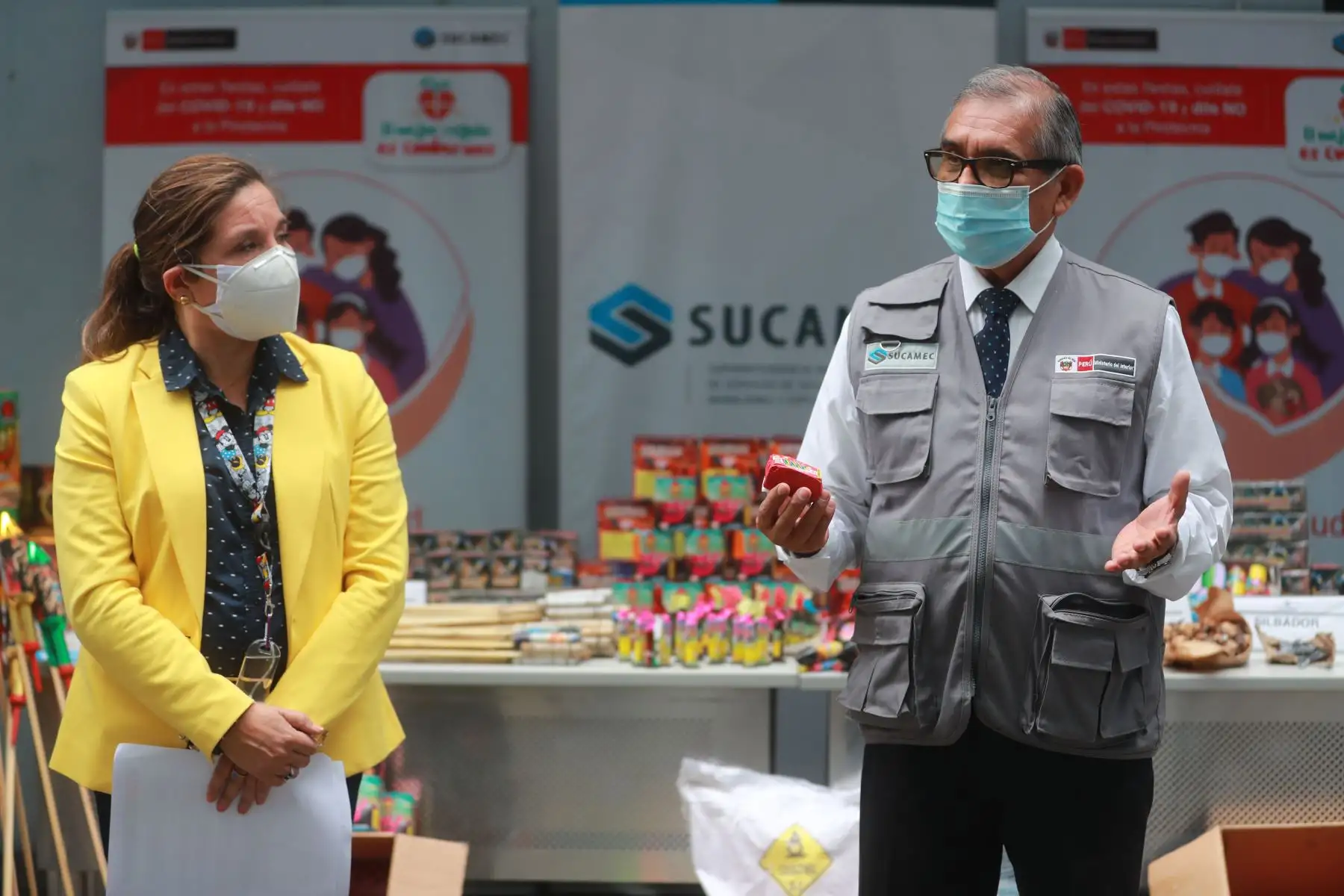 La Sucamec y  el Minam exhortan  a la ciudadanía a evitar el uso de artefactos pirotécnicos con motivo de las fiestas de fin de año, considerando que actualmente todos se encuentran prohibidos. Foto: ANDINA/ Carla Patiño