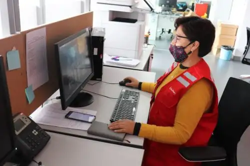 Los cursos empezarán en febrero y serán intensivos, pues el Gobierno ha dispuesto que el trabajo remoto se habilite hasta el 31 de julio, manifestó la presidenta ejecutiva de Servir, Janeyri Boyer Carrera. Foto: ANDINA.
