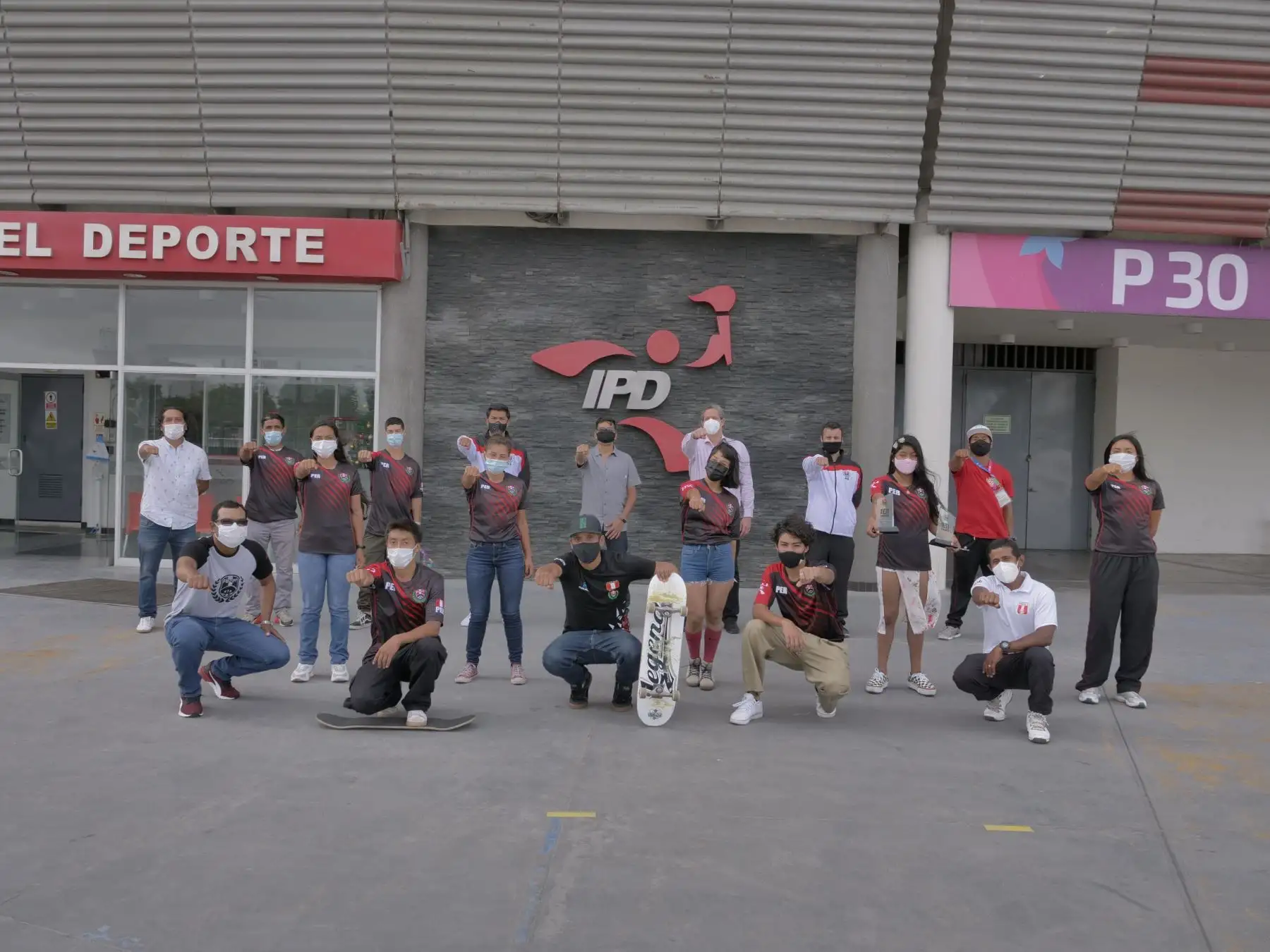 IPD reconoció a los campeones de skateboarding, patinaje y roller freestyle.