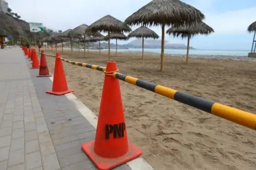 “La experiencia nos dice que todo el esfuerzo que hemos hecho no ha frenado el virus, tenemos que tomar medidas más drásticas para que el próximo año podamos compartir estos espacios”, anotó la autoridad de Chorrillos. Foto: ANDINA/Jhonel Rodríguez Robles