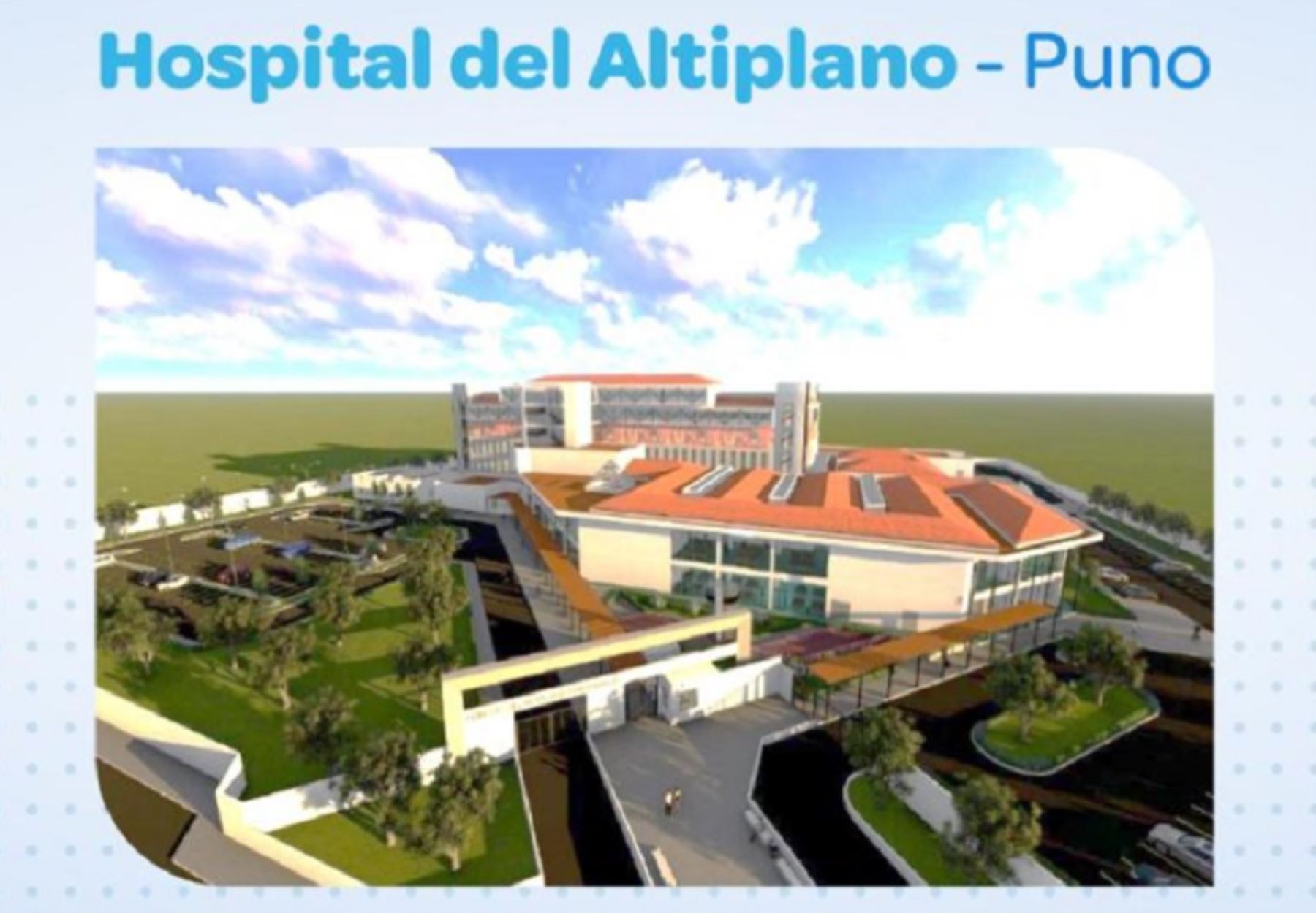 El Seguro Social de Salud (EsSalud), a través de su Plan Multianual de Inversiones, lanzó la convocatoria pública para la construcción y puesta en marcha de dos nuevos e importantes hospitales de alta complejidad en las ciudades de  Puno y Cajamarca.