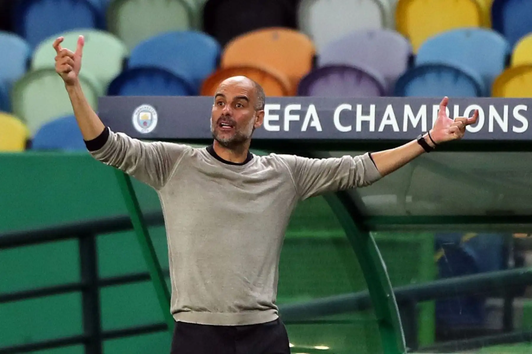 Pep Guardiola confirmó que le gustaría prolongar su contrato con el Manchester  City, que finaliza al término de la temporada