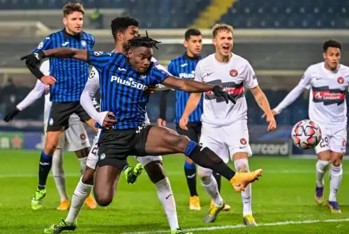 Duván Zapata y Muriel animan el festival de goles del Atalanta