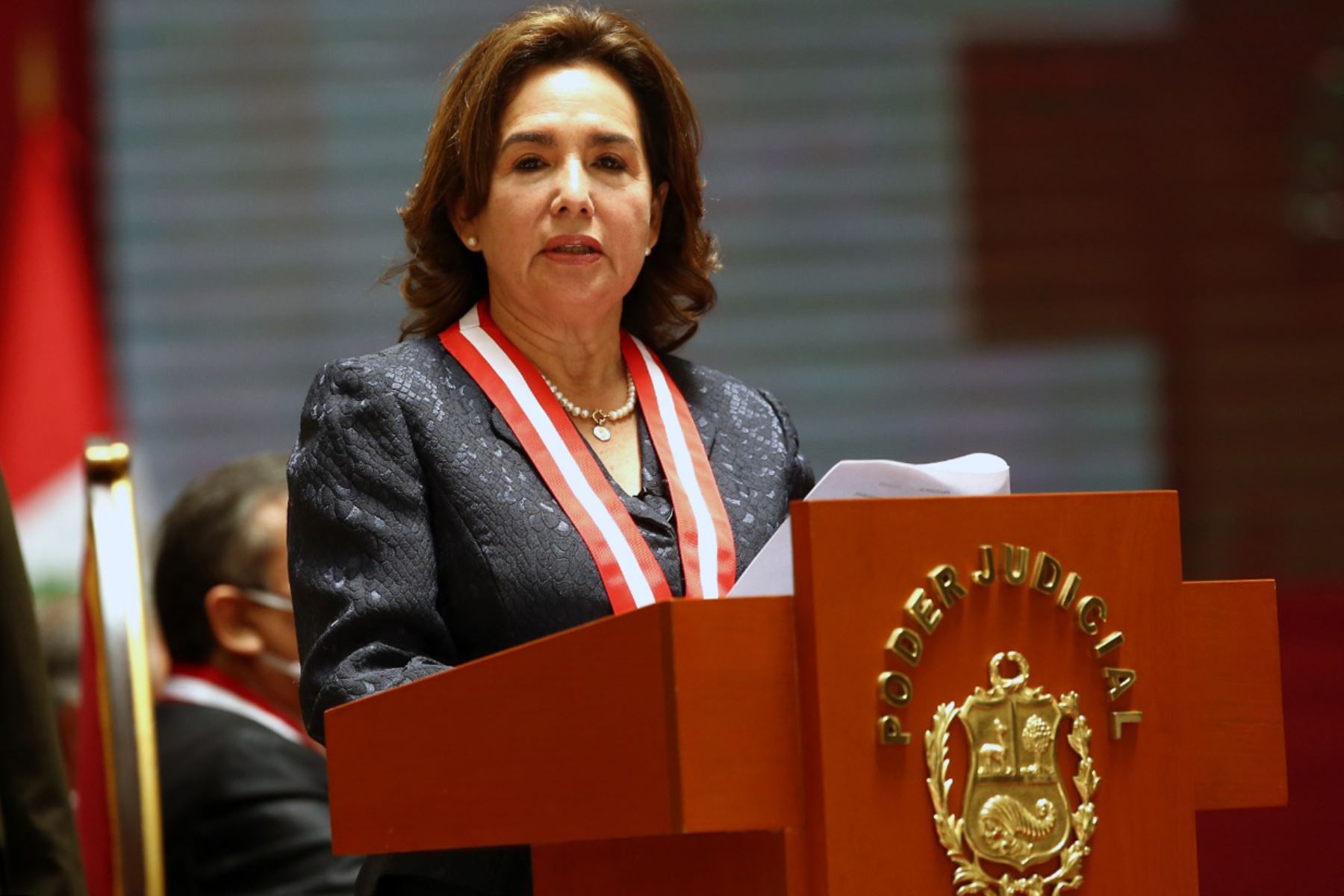 Elvia Barrios es la primera presidenta del Poder Judicial | Noticias |  Agencia Peruana de Noticias Andina