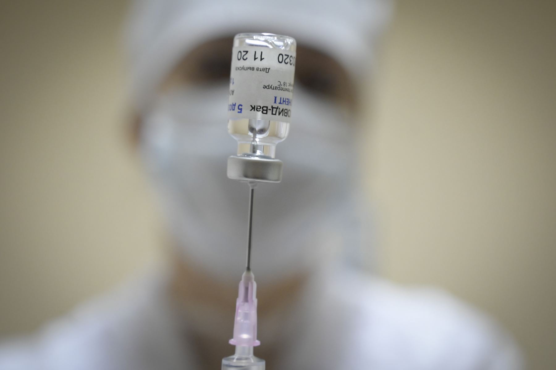 El 24 de diciembre, habían llegado al país las primeras 300,000 dosis de la vacuna, autorizada "con carácter de emergencia" por el ministerio de Salud. Foto: AFP