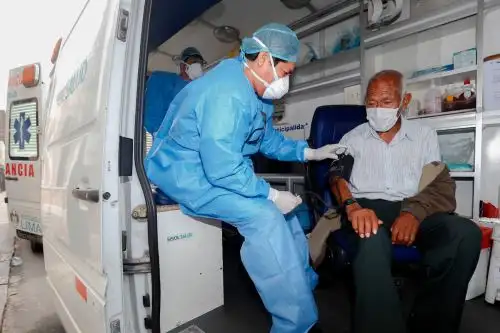 La Municipalidad de Lima pone sus ambulancias al servicio de todos los vecinos. Foto: ANDINA./MML