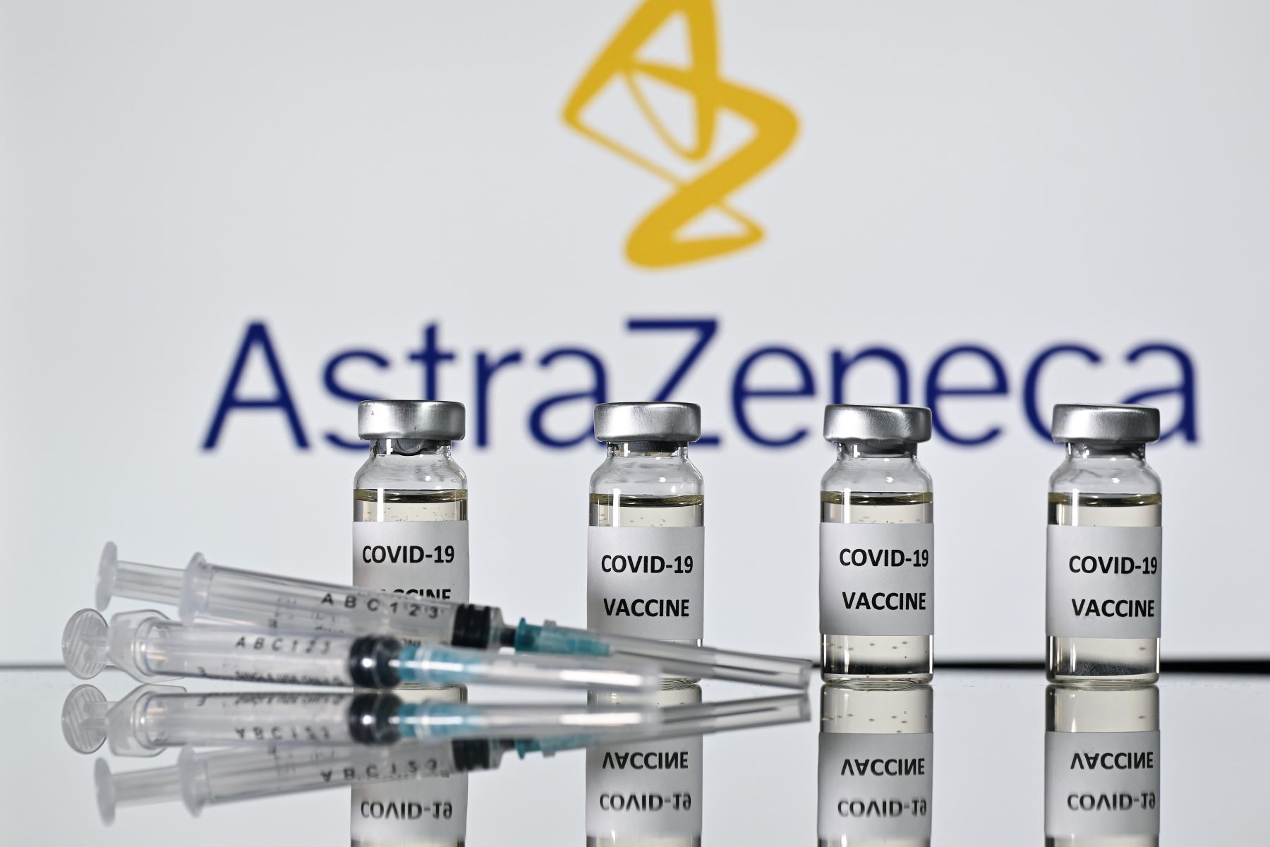 Vacuna del laboratorio AstraZeneca contra el covid-19. Foto: AFP