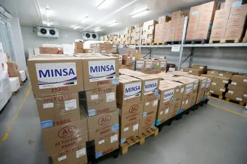 La carga transportada para Puno y Arequipa incluyó un total de 630,672 unidades de equipos de protección personal. Foto: ANDINA/Difusión