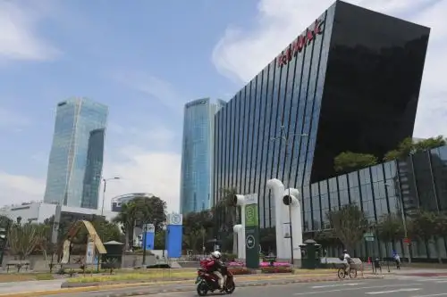 Vista del Centro Financiero de Lima. ANDINA/Carla Patiño Ramírez